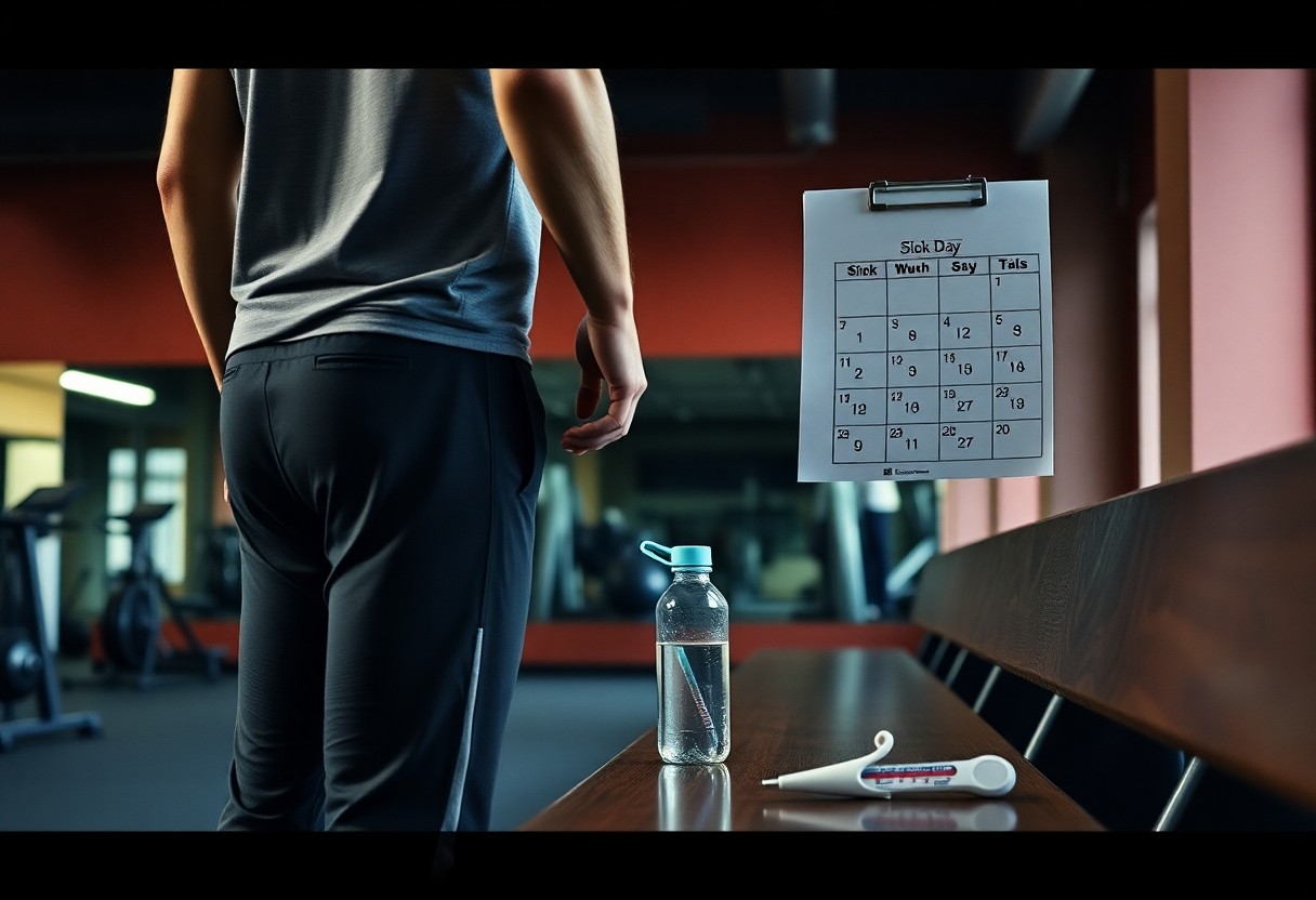 Sollte ich aufs Training verzichten wenn ich krank bin?