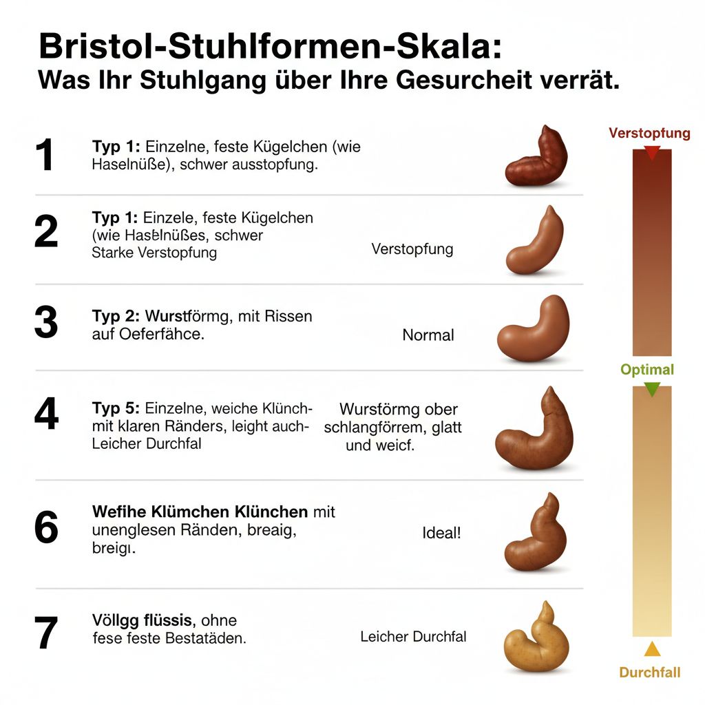 Bristol-Stuhlformen-Skala: Was Ihr Stuhlgang &uuml;ber Ihre Gesundheit verr&auml;t